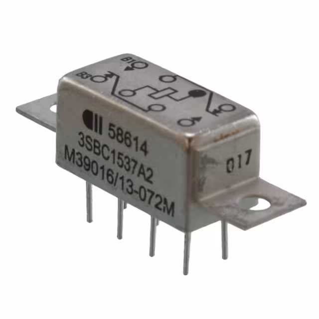 3SBC1537A2 TE Connectivity Aerospace, Defense and Marine  Signal Relays Up to 2 Amps